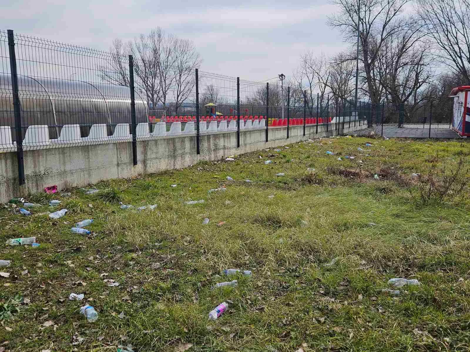 Working action: Waste collection at FK Borac
