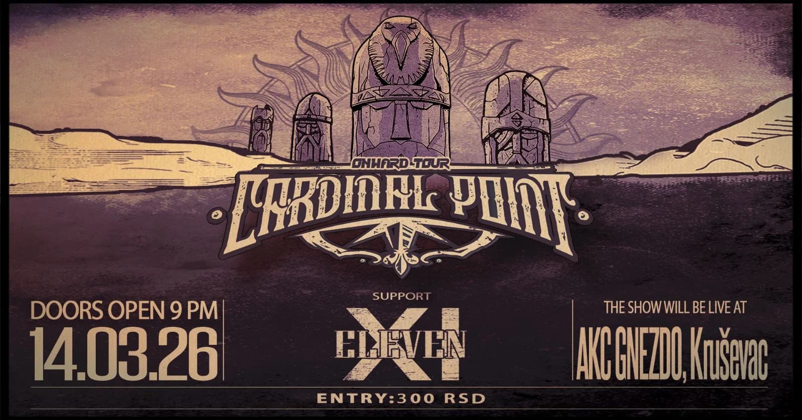 CARDINAL POINT (VRANJE) / XI ELEVEN (KRUŠEVAC)