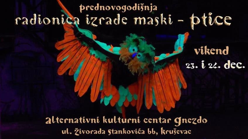 Mask-making workshop – BIRDS