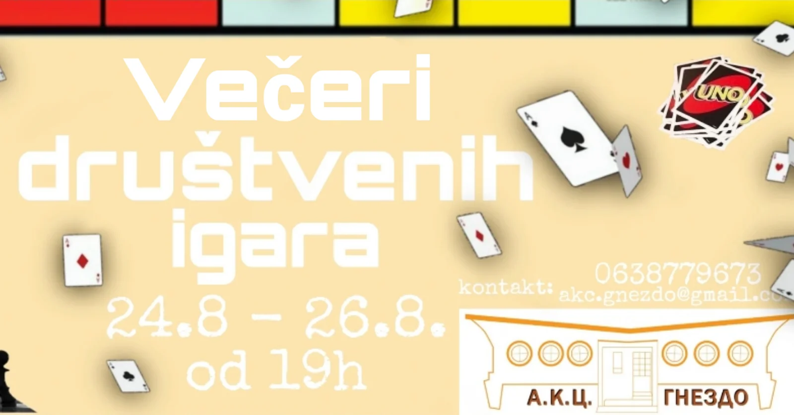 VEČERI DRUŠTVENIH IGARA
