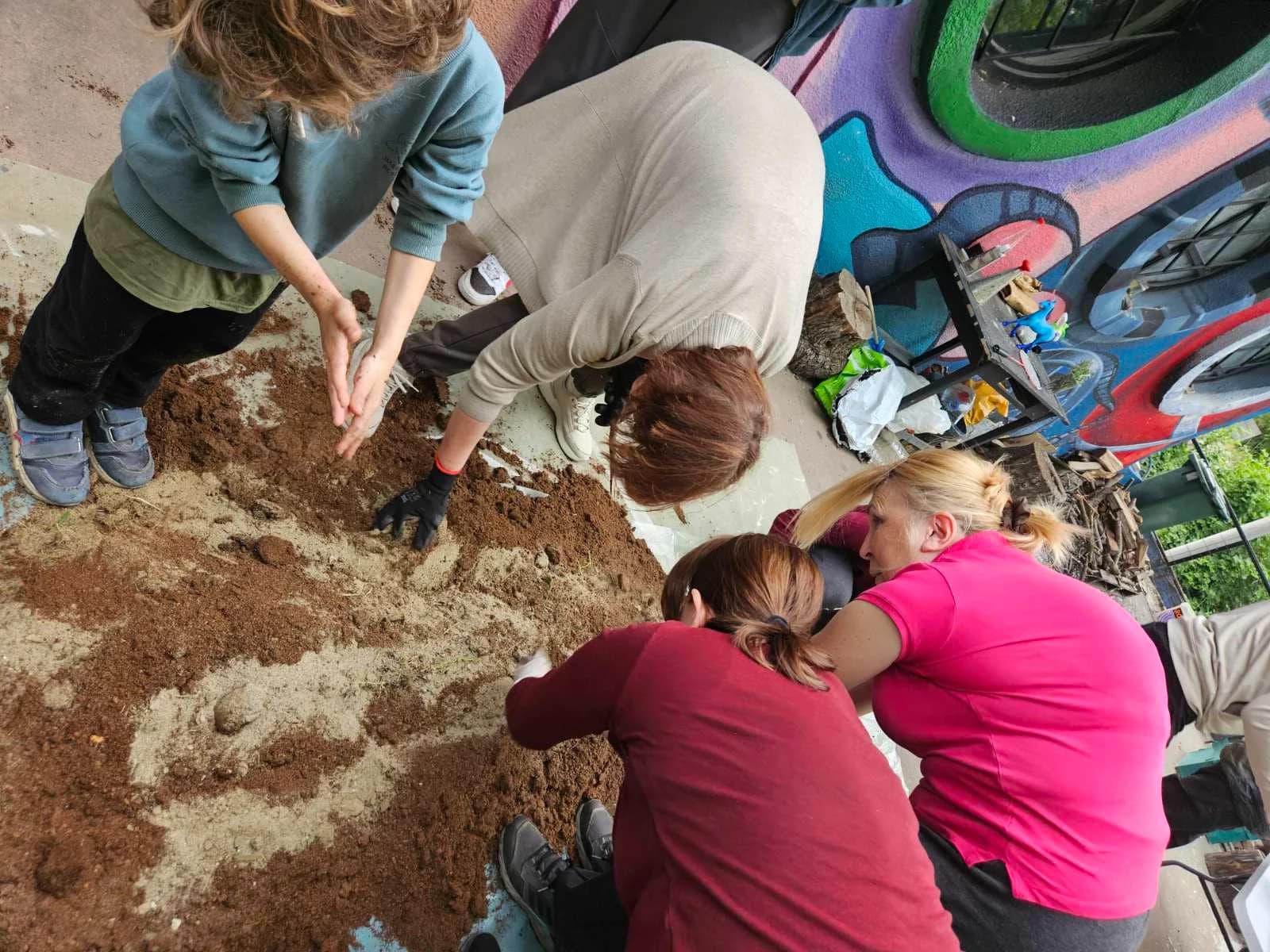 Garden workshop with the Association for Assistance to Persons with Autism Kruševac