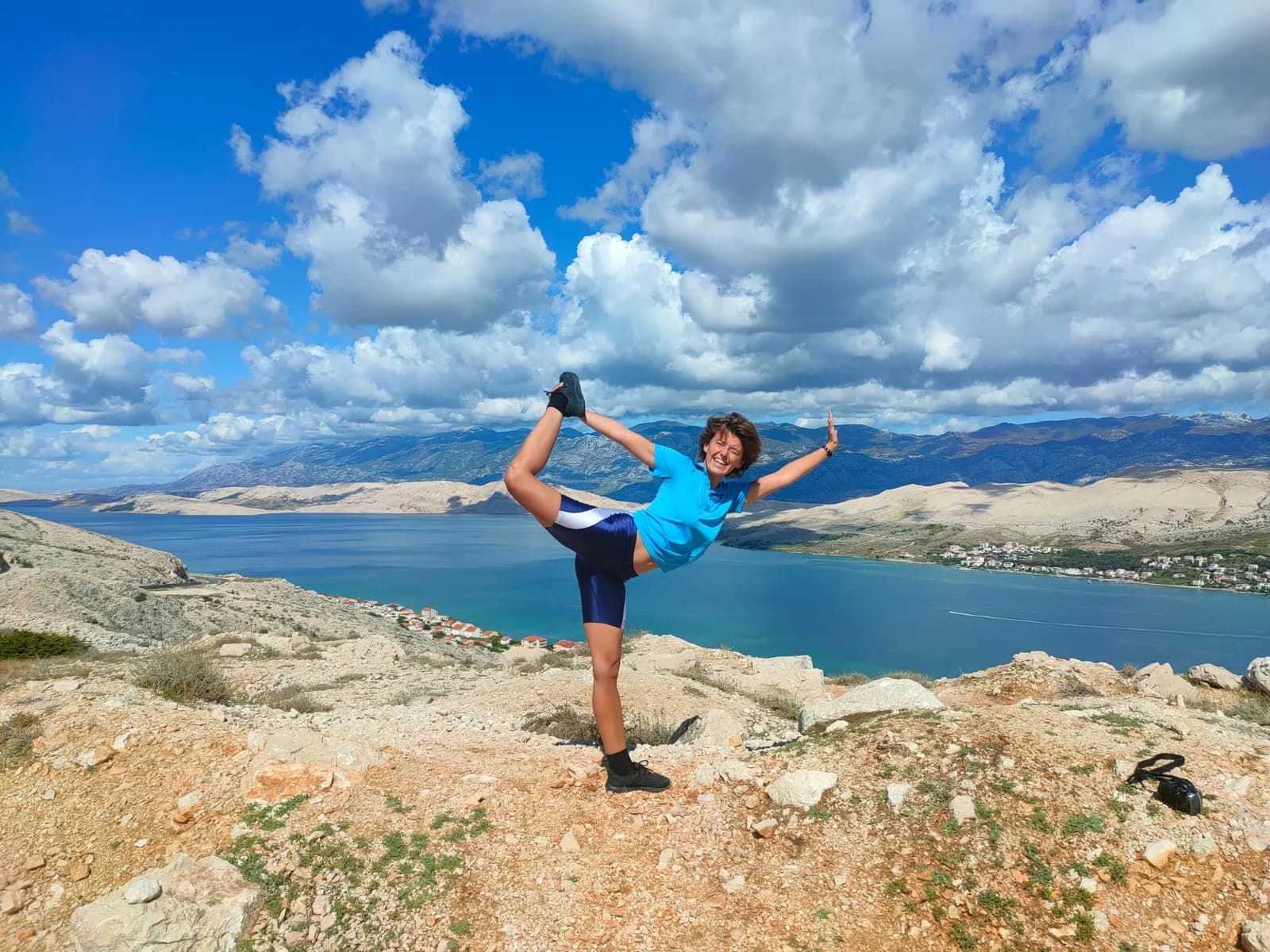 Yoga class at Gnezdo