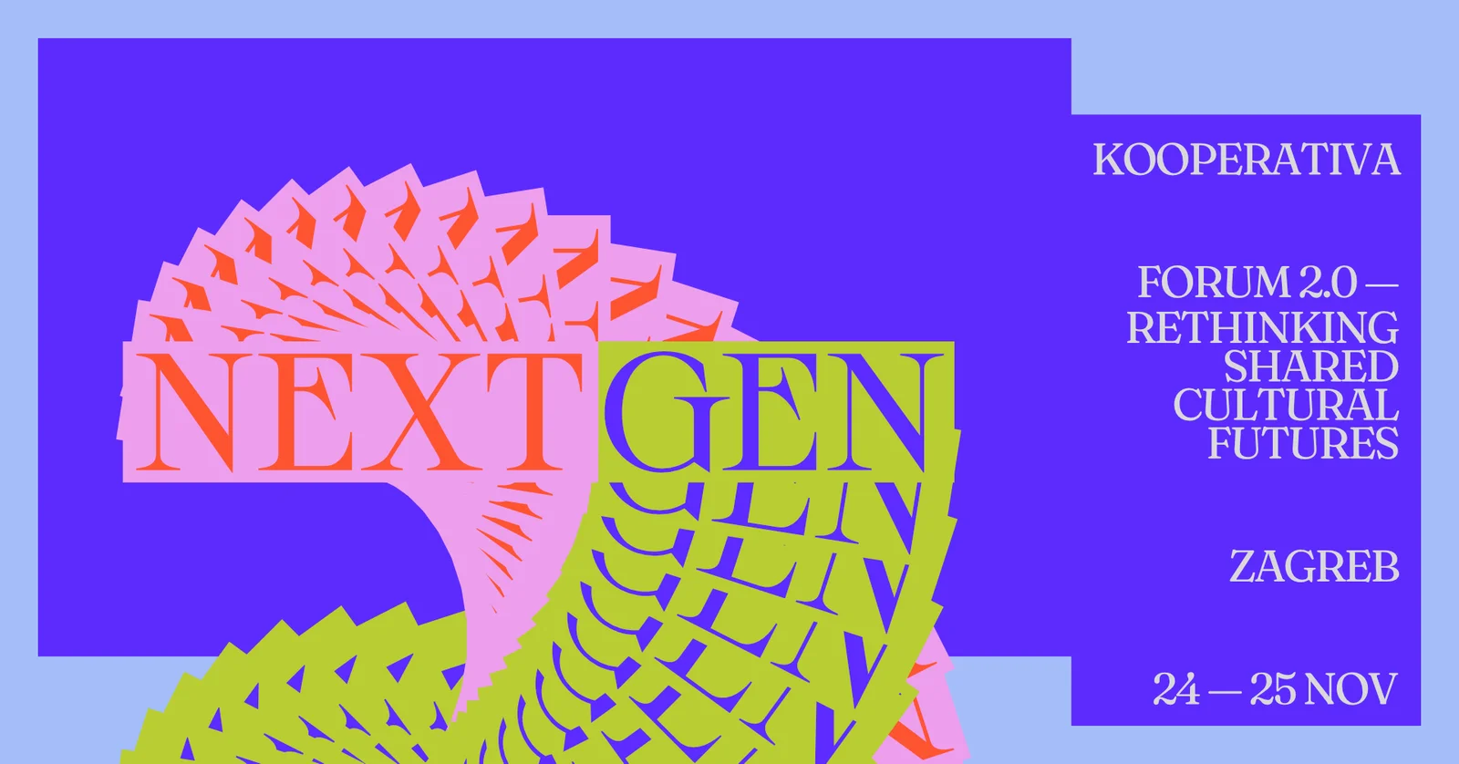 FORUM 2.0 — NEXT GEN