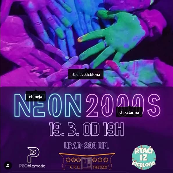 NEON 2000's
