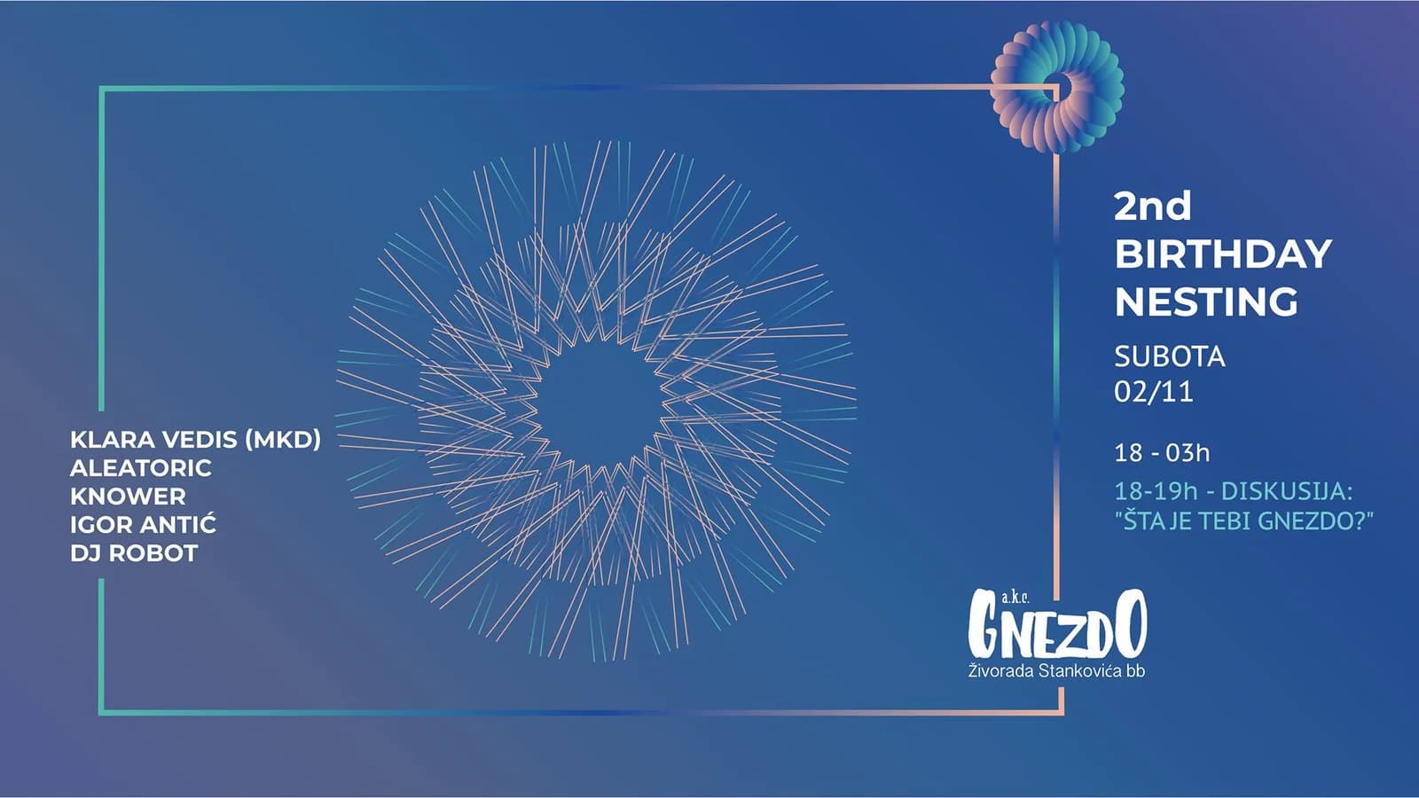 2. ROĐENDAN GNEZDA