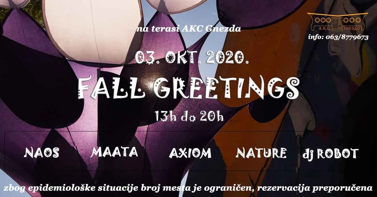 Fall greetings