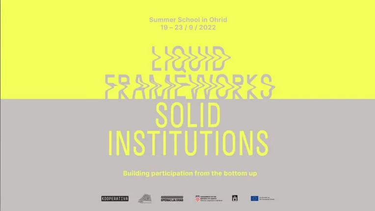 Liquid Frameworks, Solid Institutions — building participation from the bottom up