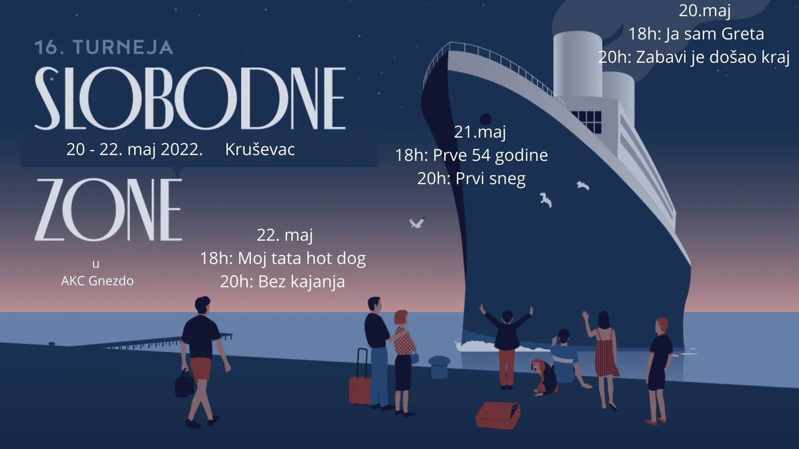 16. turneja Slobodne zone
