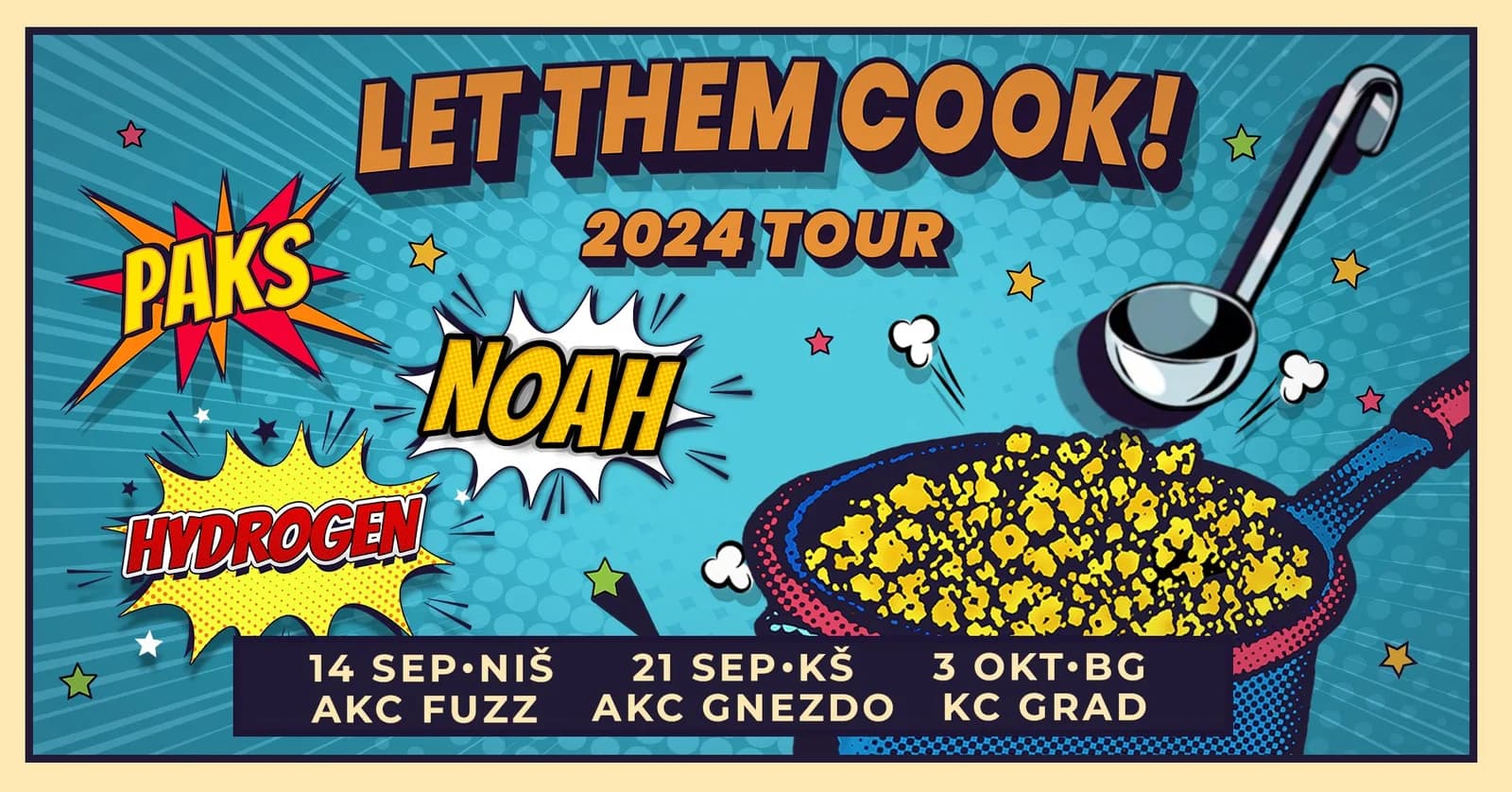 Let them cook! 2024 tour