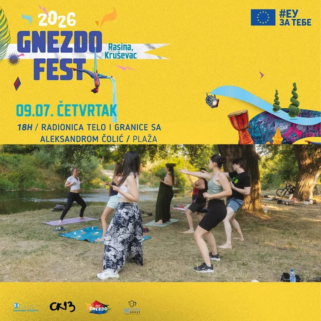 BODY AND BOUNDARIES WITH ALEKSANDRA ČOLIĆ / GNEZDO FEST