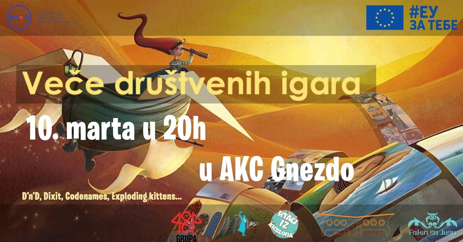 Veče društvenih igara