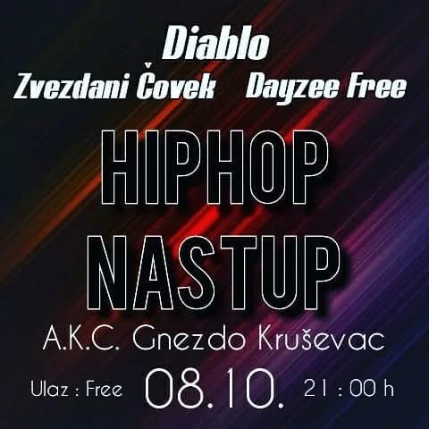 Hip-Hop Performance / Diablo / Dayze Free / Zvezdani Čovek