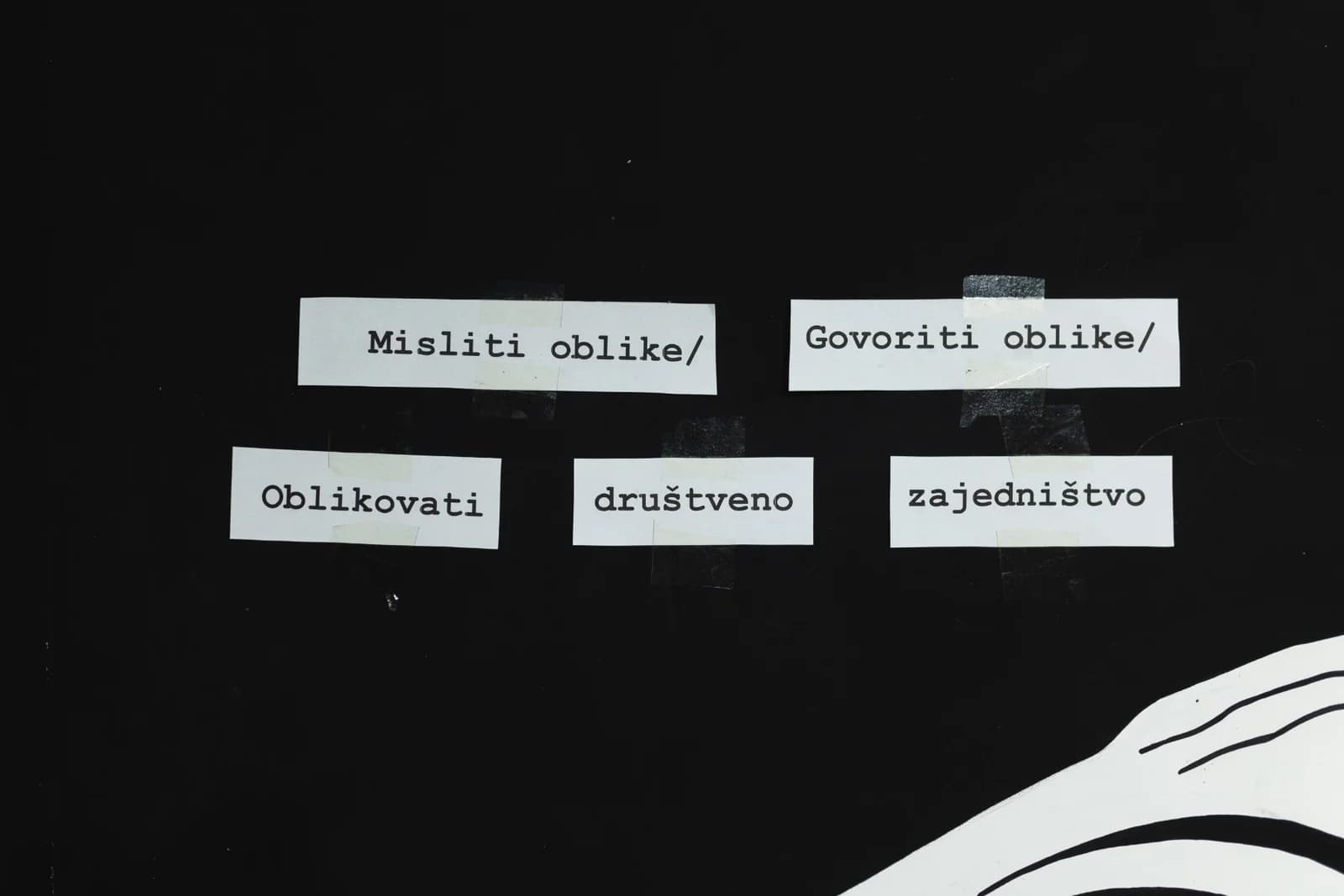 THINKING FORMS / SPEAKING FORMS / SHAPING THE SOCIAL COMMONS – Tri Groša (Belgrade)