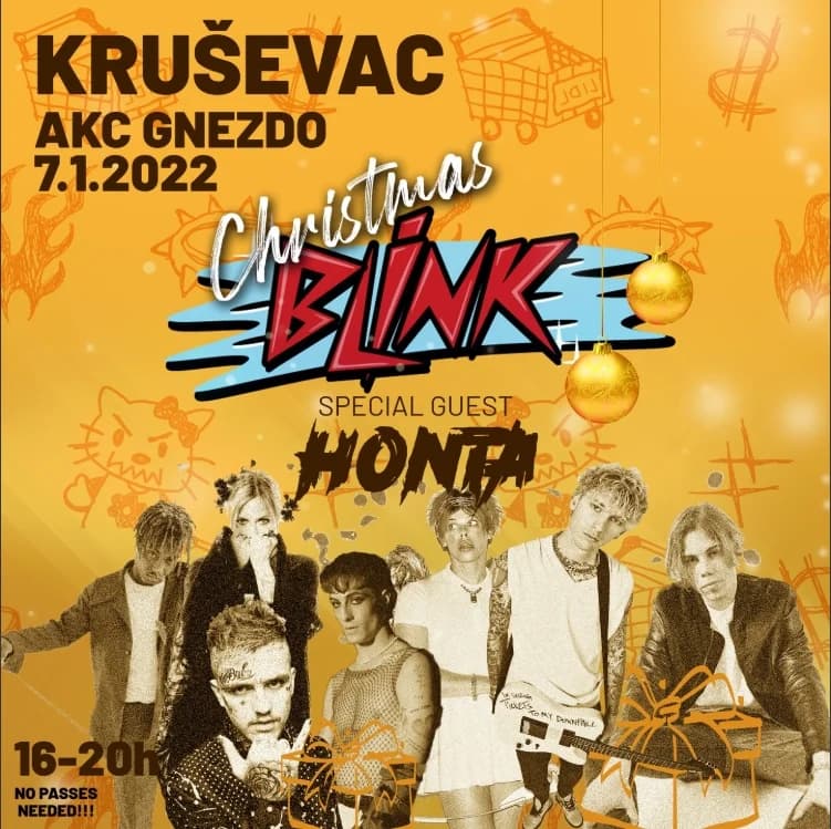 CHRISTMAS BLINK 183X & HONTA