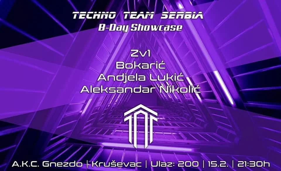 Techno Team Serbia B-day Showcase